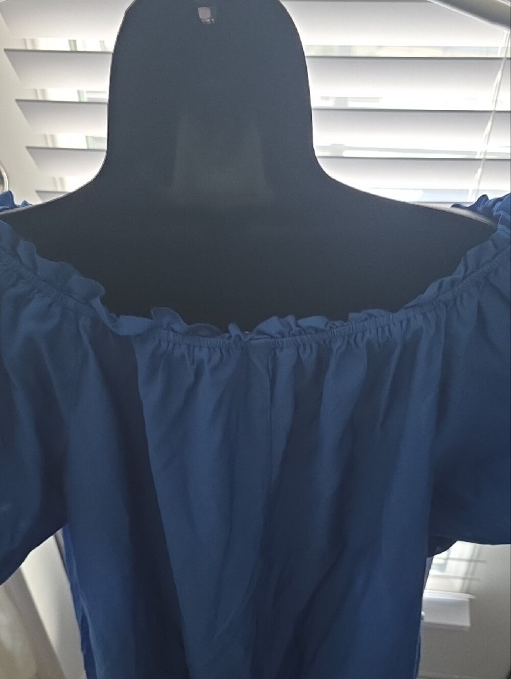 H&M Royal Blue Drawstring-Detail Maxi Dress - Picture 9 of 10